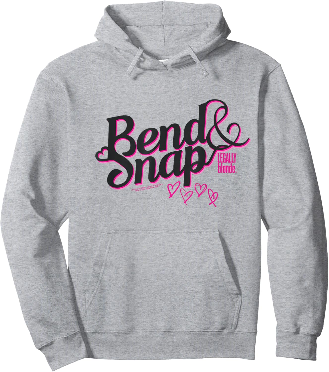 Legally Blonde Bend & Snap Hoodie - Hoodie | Ash