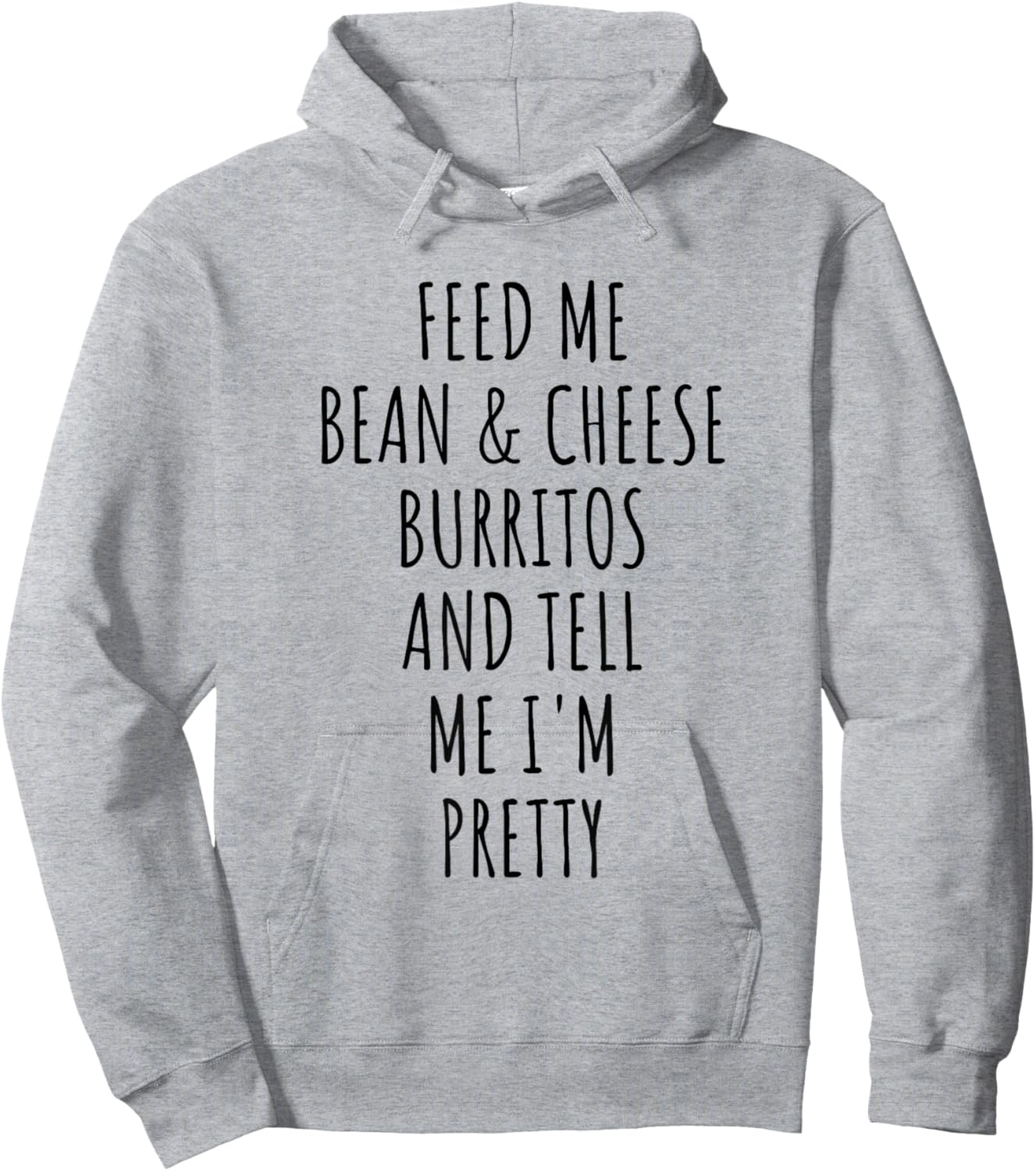 Bean and Cheese Burritos Funny Burrito Meme Hoodie - Hoodie | Ash
