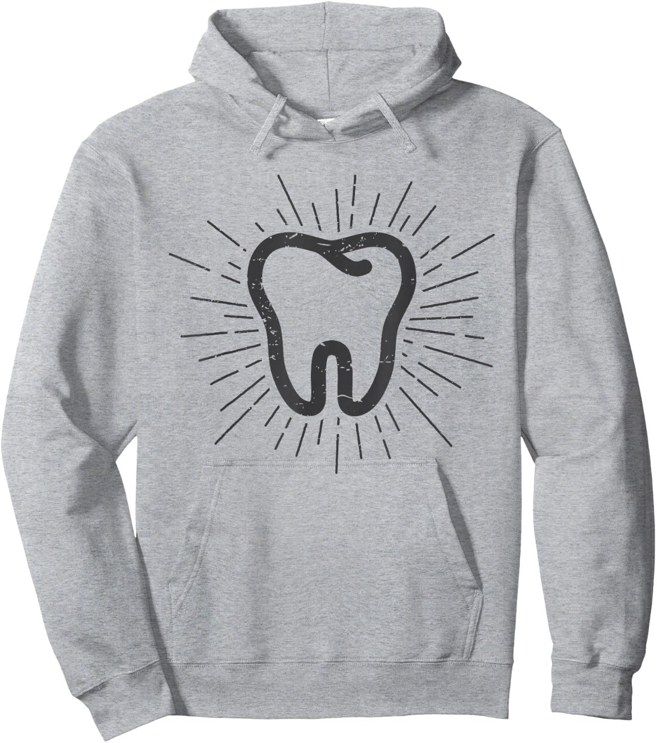 Tooth Dentist Hygienist Dental Oral Hygiene Gift Hoodie - Hoodie | Ash