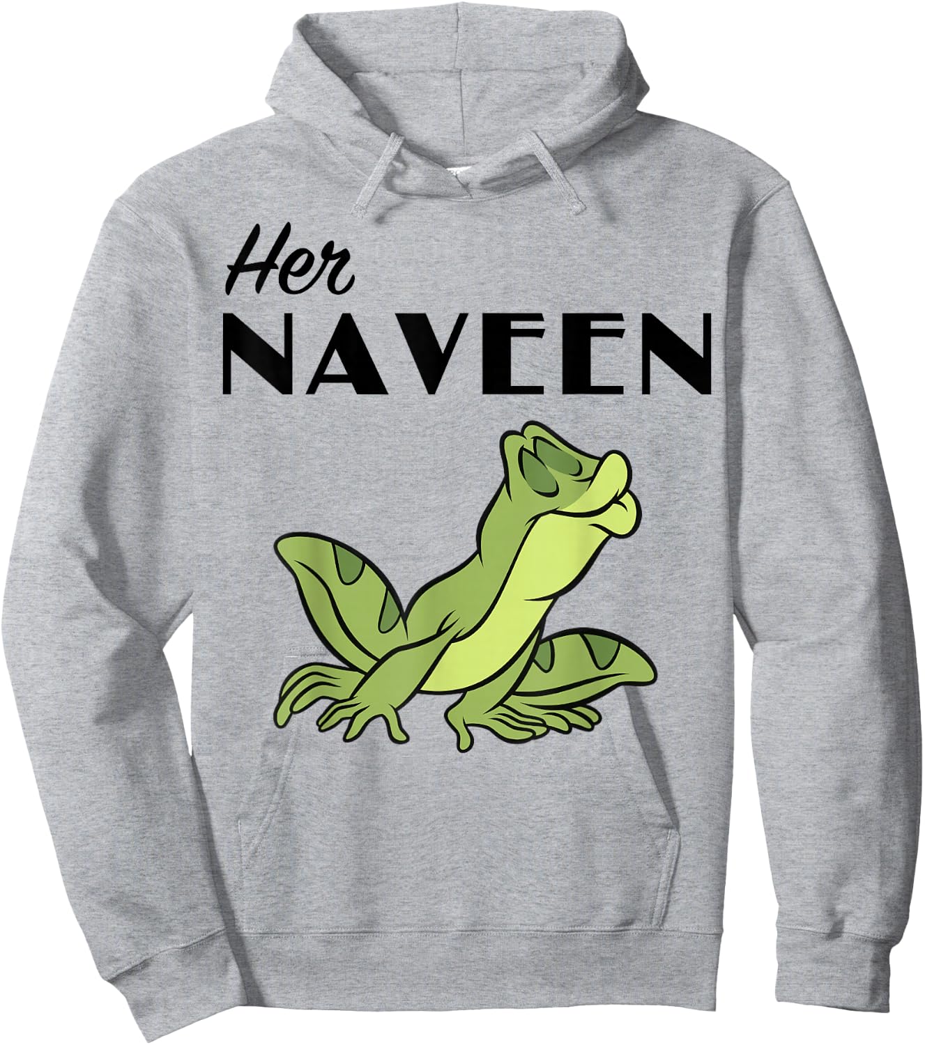 Disney Princess and The Frog Her Naveen Graphic Hoodie - Hoodie | Ash