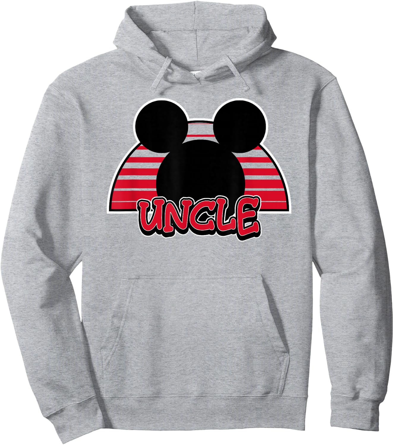 Disney - Mickey Mouse Uncle Hoodie - Hoodie | Ash