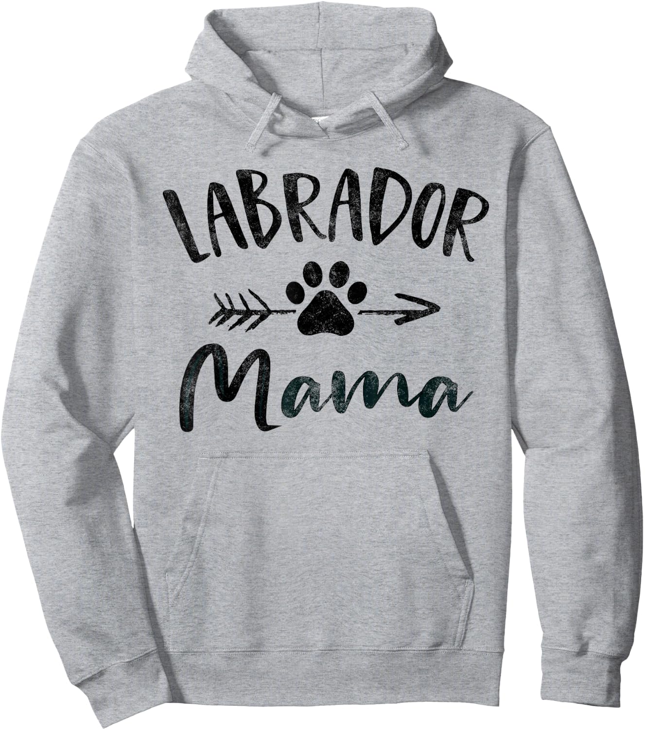 Labrador Mama Lab Retriever Lover Pet Owner Gifts Dog Mom Hoodie - Hoodie | Ash