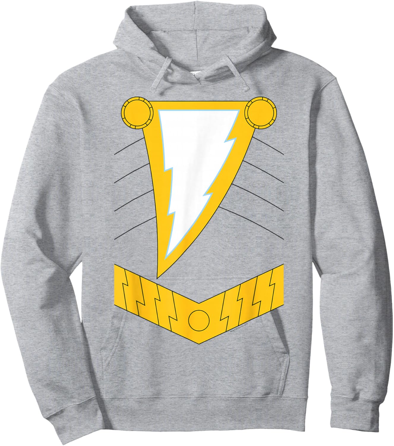 Shazam! Uniform Halloween Costume Hoodie - Hoodie | Ash