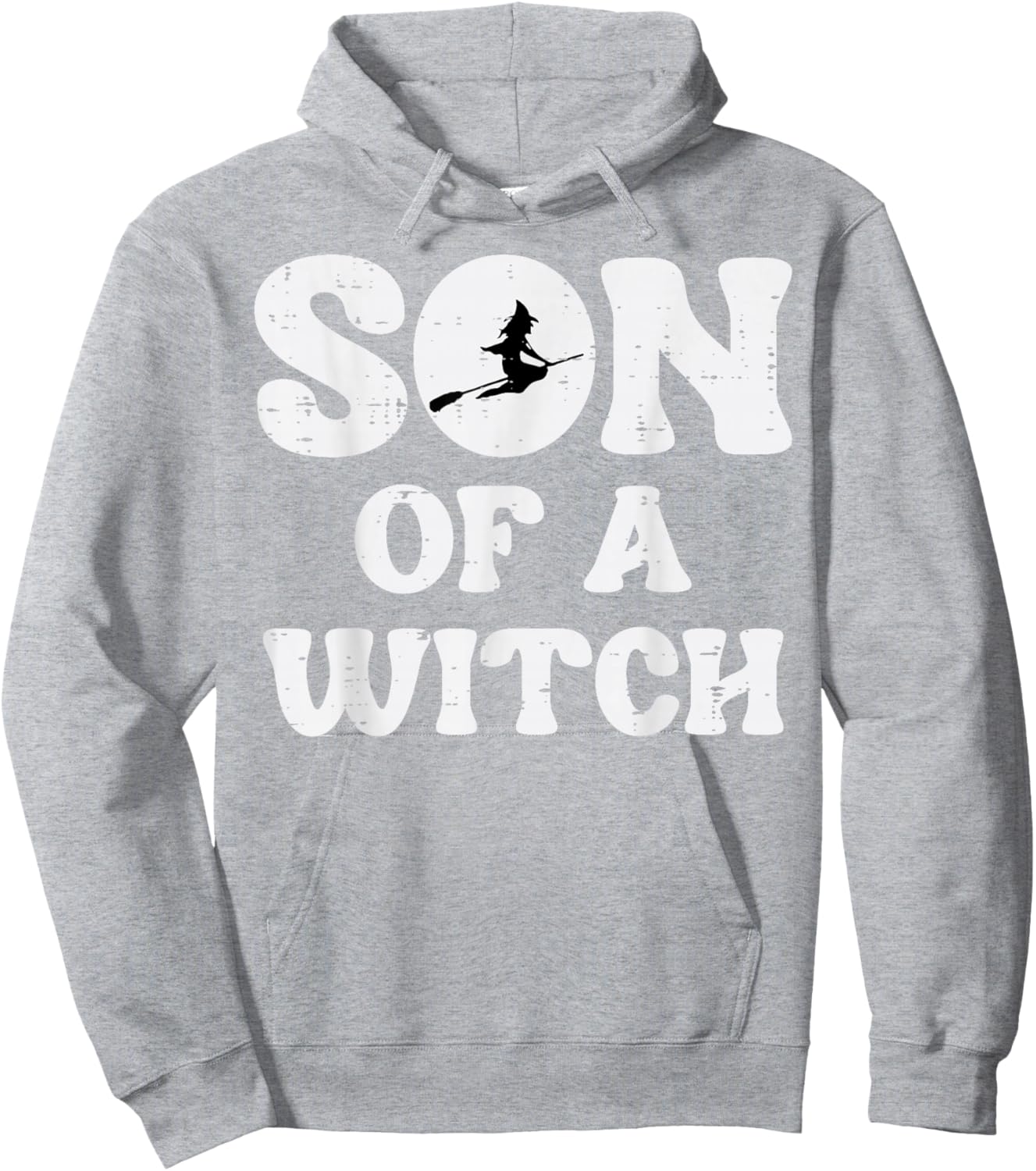 Halloween Son of A Witch Funny Costume Family Boys Kids Teen Hoodie - Hoodie | Ash