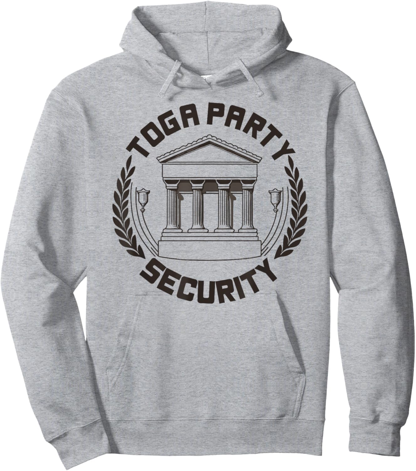 Toga Party Security Guard Greek Celebration College Frat Boy Hoodie - Hoodie | Ash