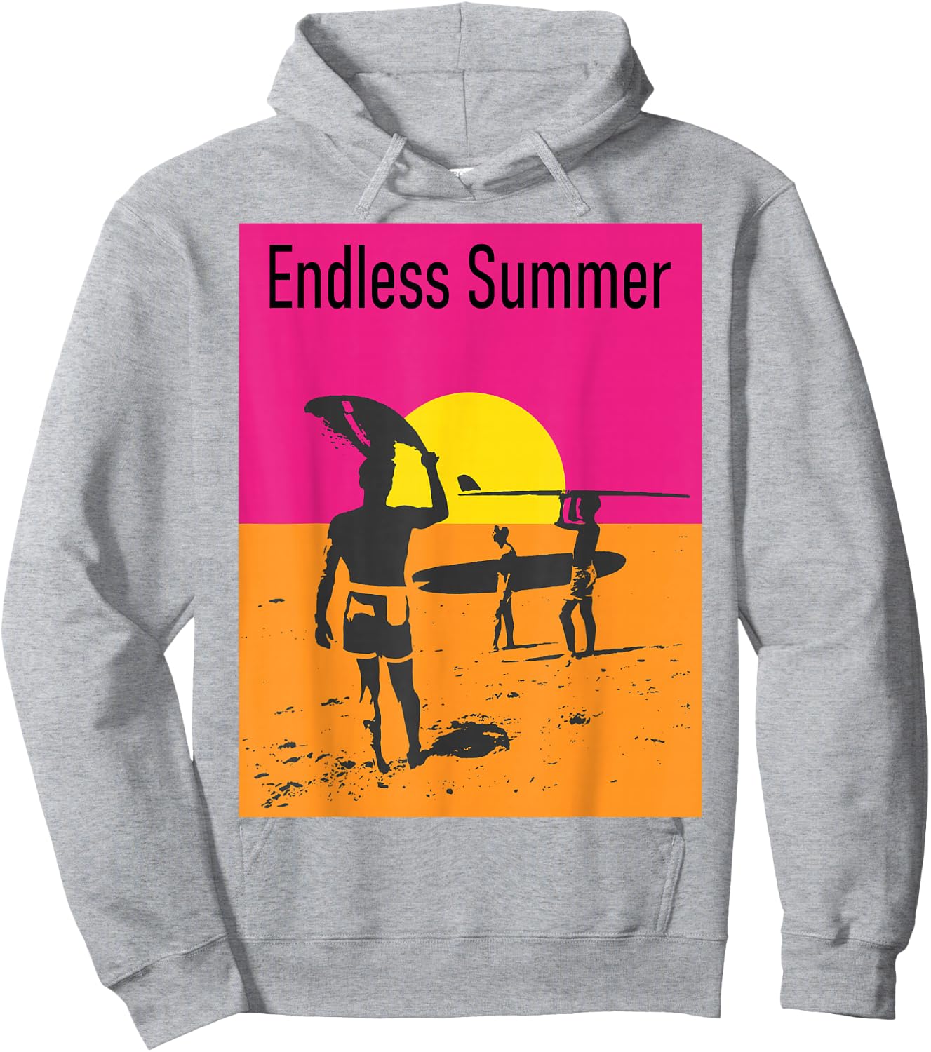 Endless Summer Surf Hoodie - Hoodie | Ash