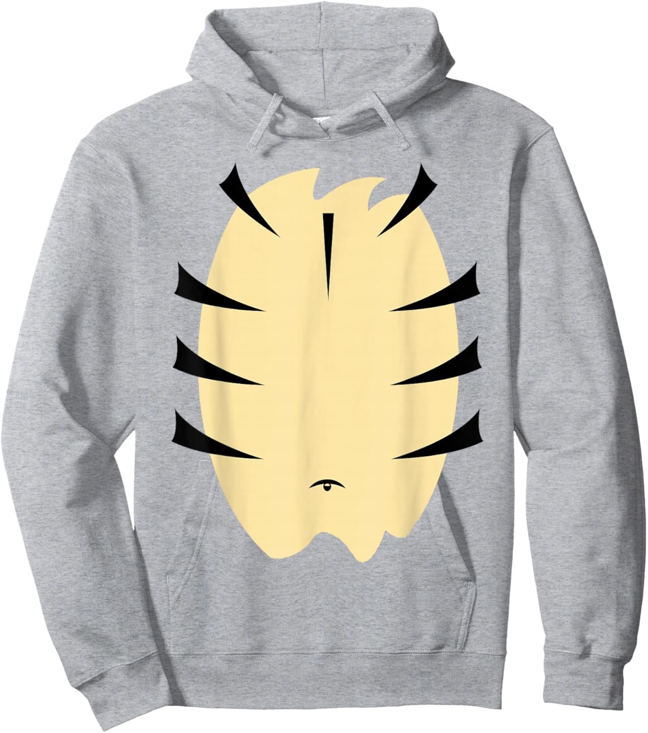 Striped Tiger Halloween Costume Party Easy DIY Animal Hoodie - Hoodie | Ash