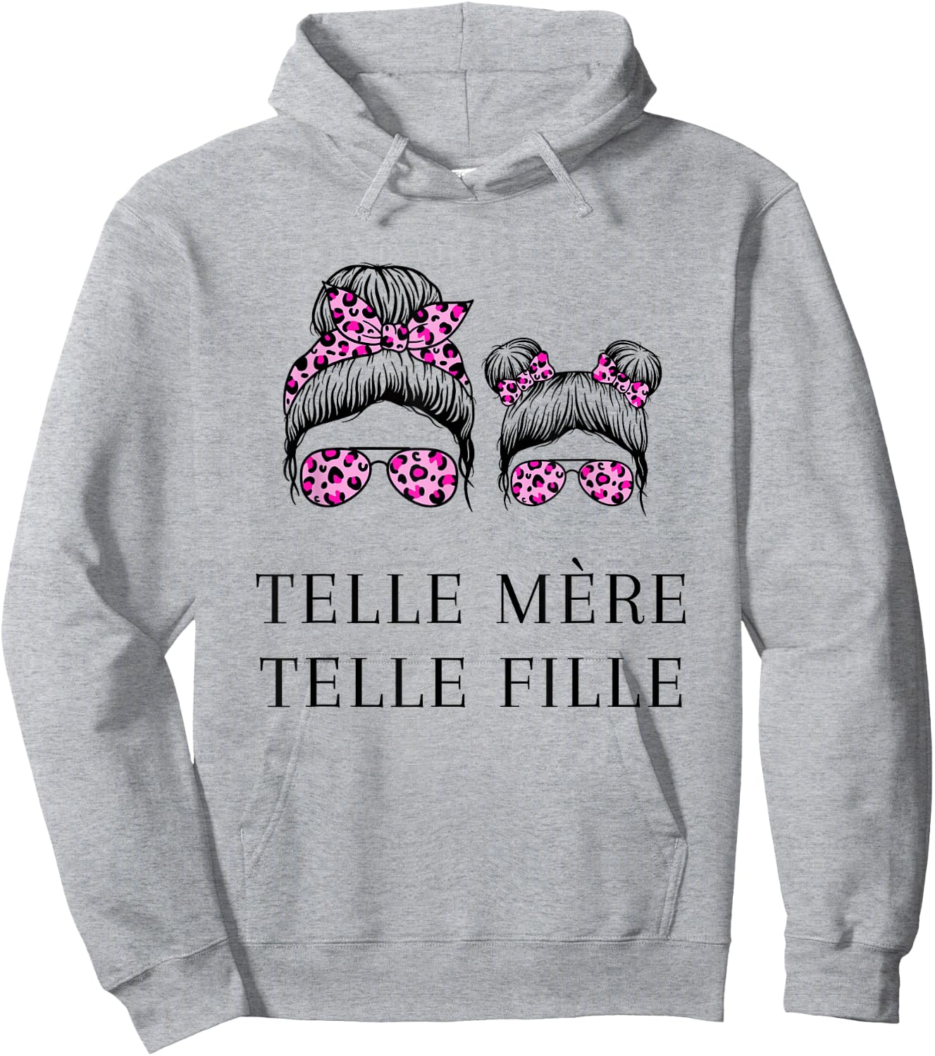 Such mother Such daughter Mom Happy Mother's Day Hoodie - Hoodie | Ash