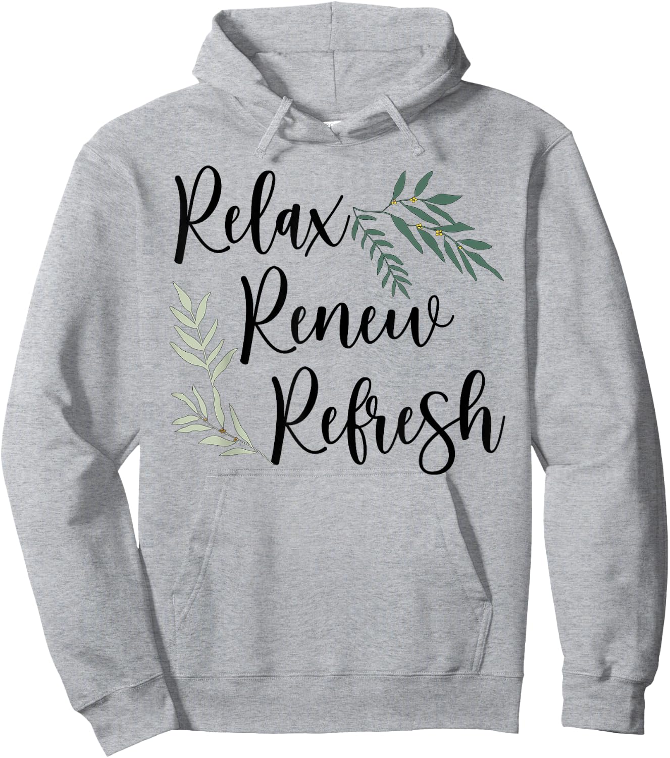 Relax Renew Refresh Massage Therapist Massage Therapy Hoodie - Hoodie | Ash