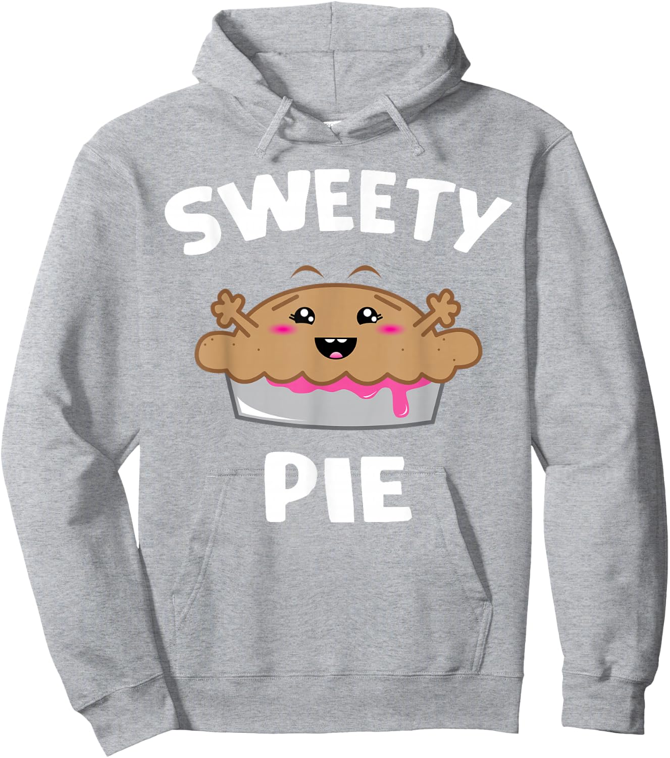 Sweety Pie - Cute Cartoon Sweetie Pie Hoodie - Hoodie | Ash