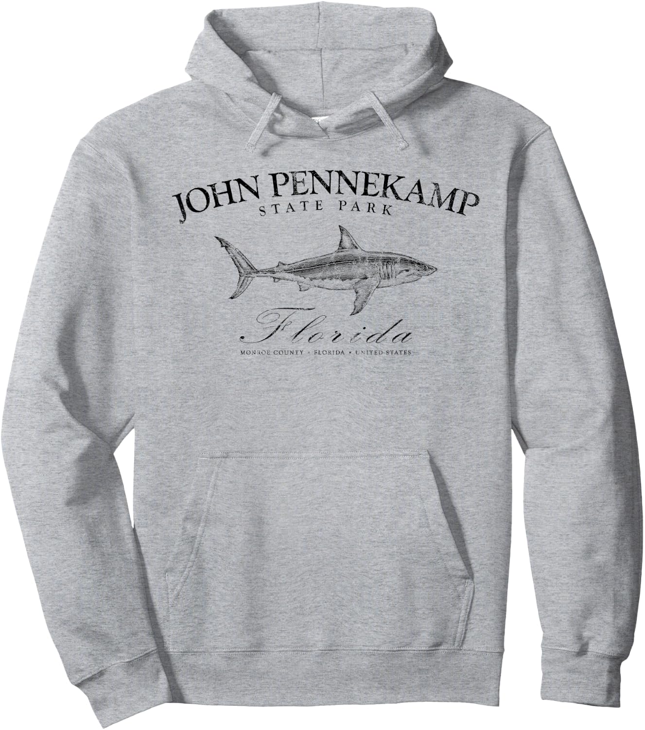 John Pennekamp Coral Reef State Park Scuba Diving Fishing Hoodie - Hoodie | Ash