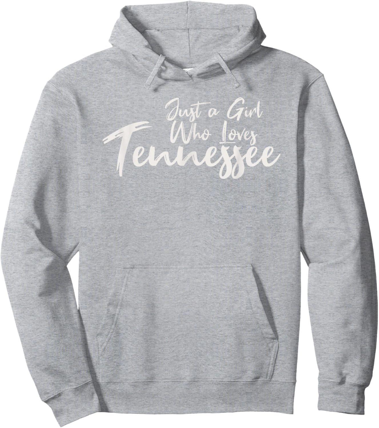 Just A Girl Who Loves Tennessee, Women's Cute Hoodie - Hoodie | Ash