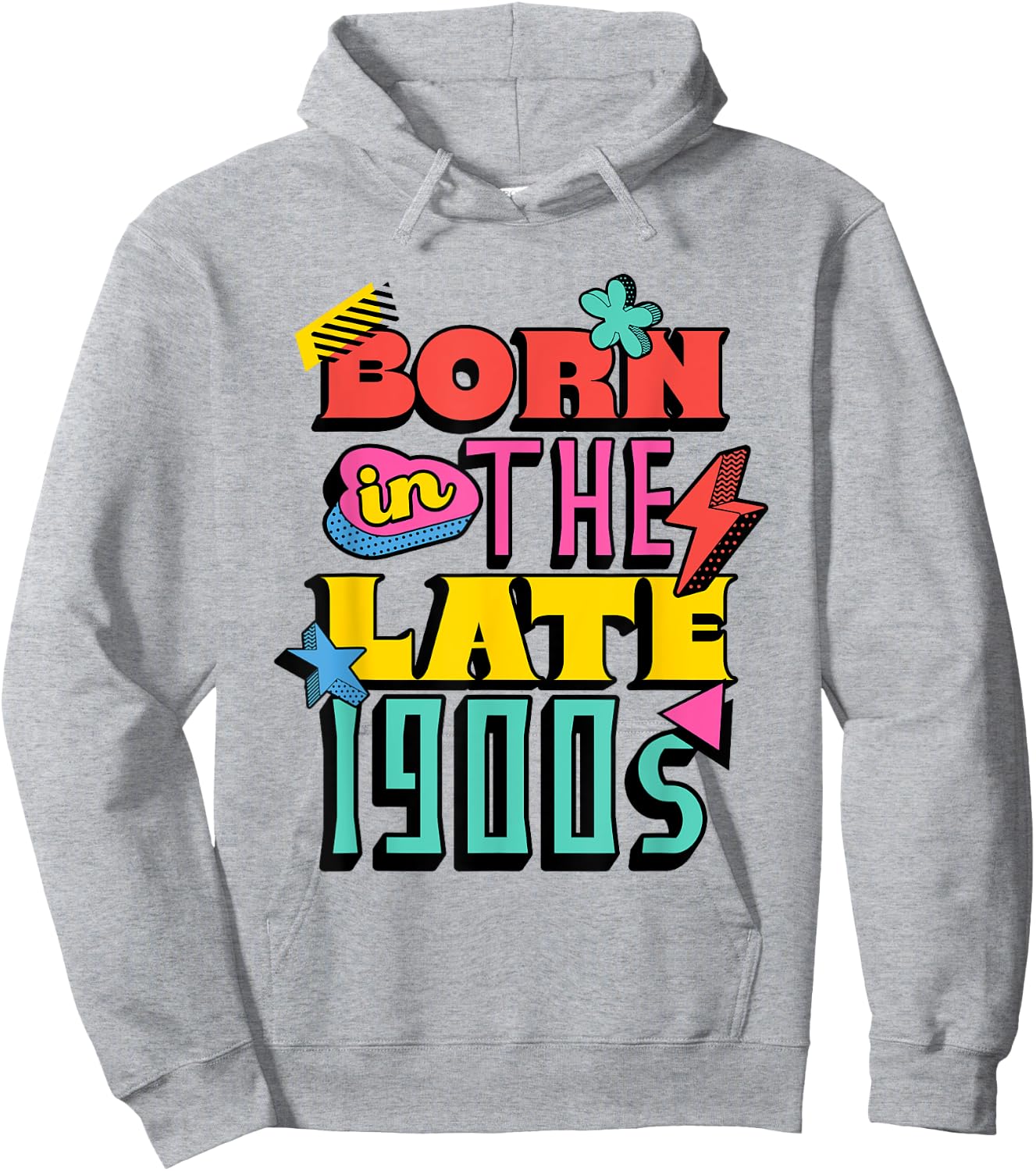 Born in the Late 1900s 80s Millennial meme Joke Boomer Gen X Hoodie - Hoodie | Ash