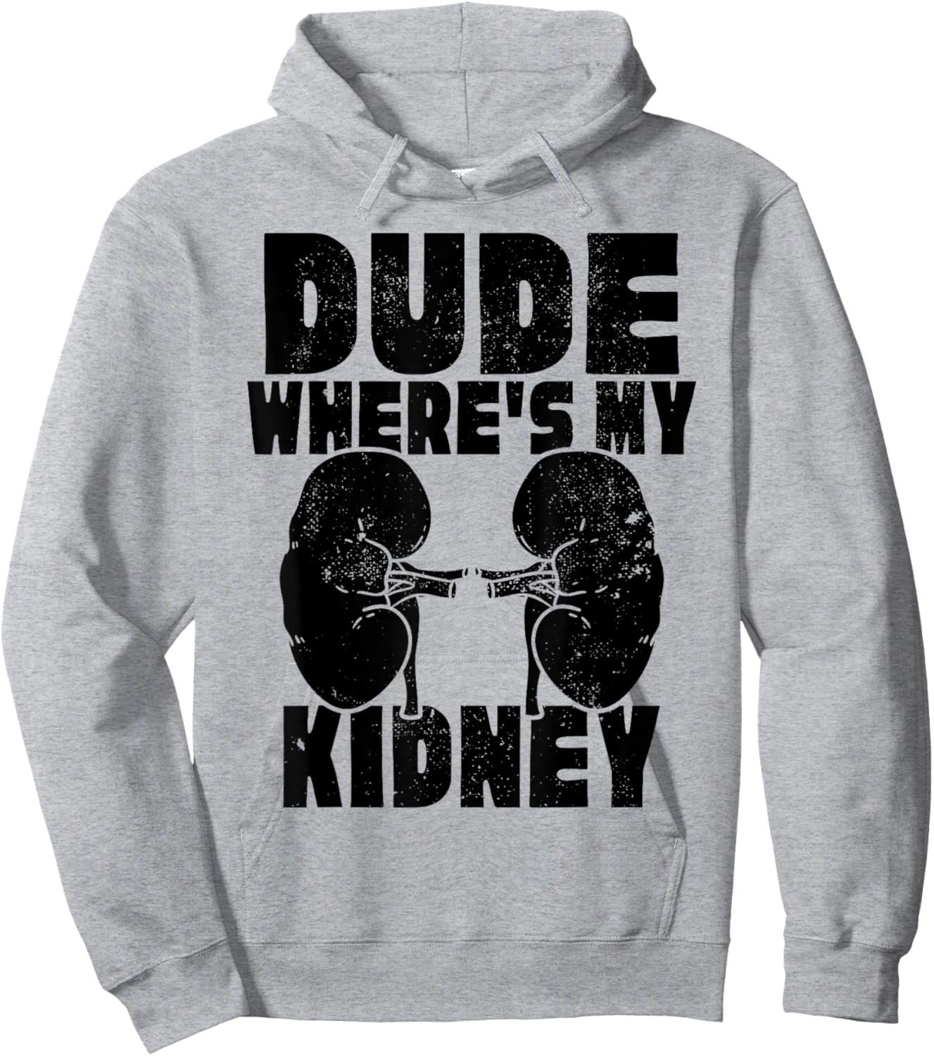 Cool Living Kidney Donor Gifts, Donor Art, Organ Donation Hoodie - Hoodie | Ash