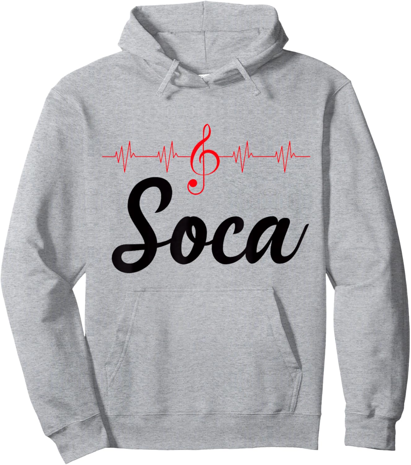 Soca For Sokah Music Trinidad & Tobacco Guyanese Carnival Hoodie - Hoodie | Ash
