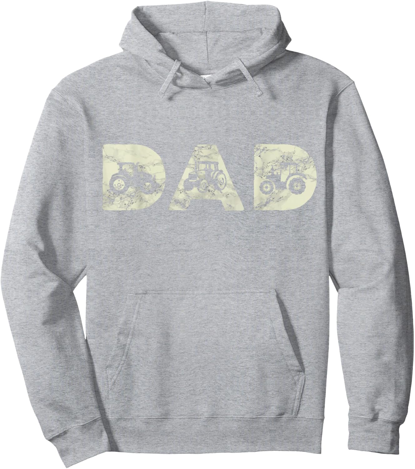 Tractor Dad Farming Father Farm Lover Farmer Daddy Hoodie - Hoodie | Ash