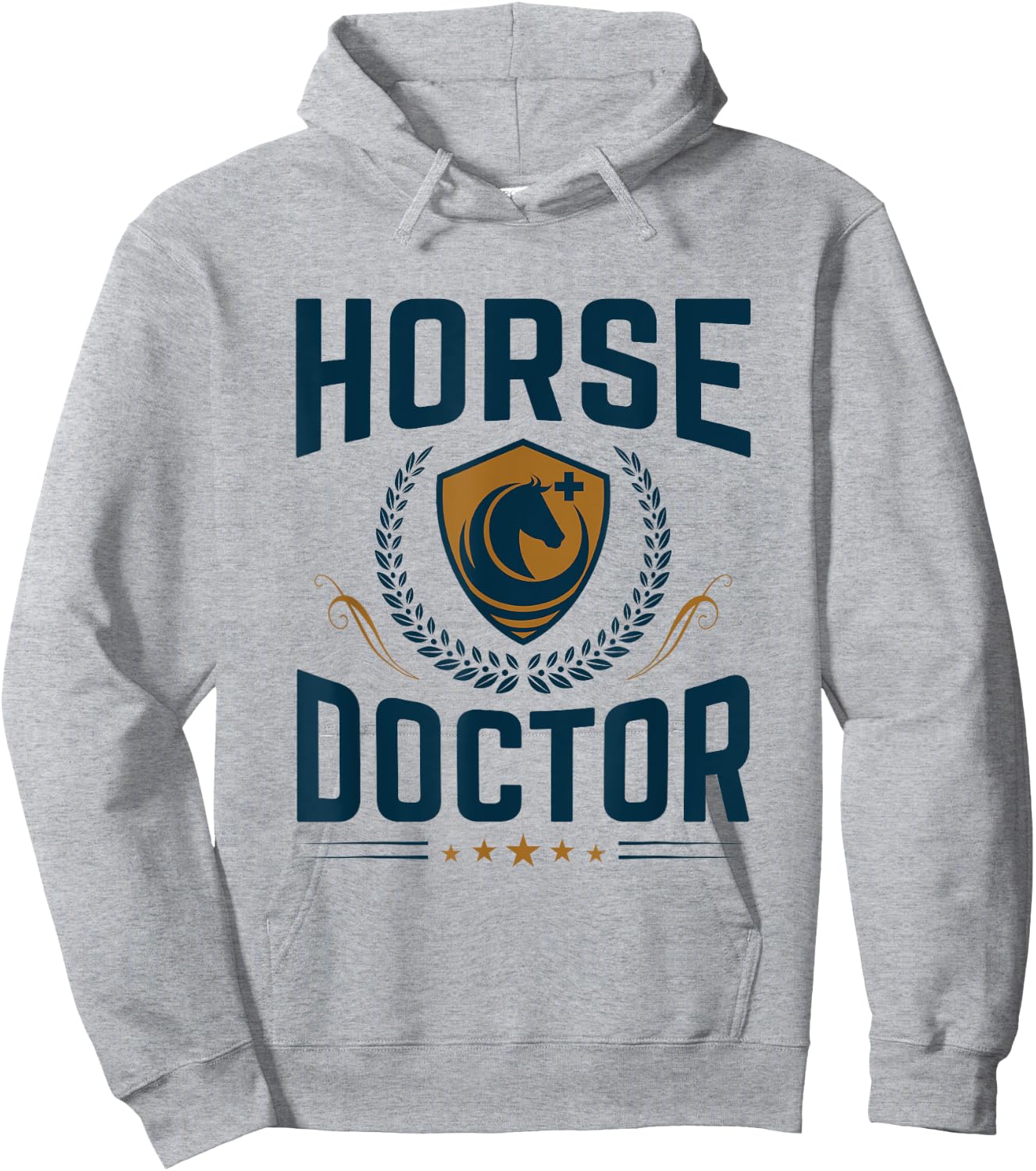 Horse Vet - Equine Veterinarian Gifts - Horse Doctor Hoodie - Hoodie | Ash