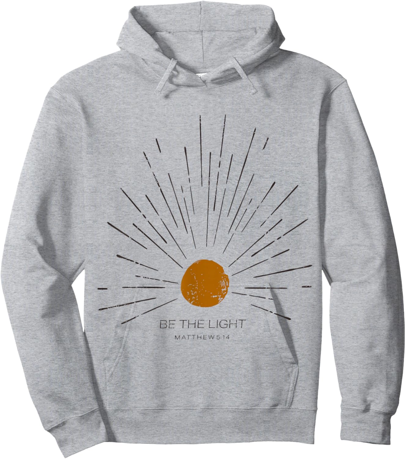 Be The Light Hoodie - Hoodie | Ash