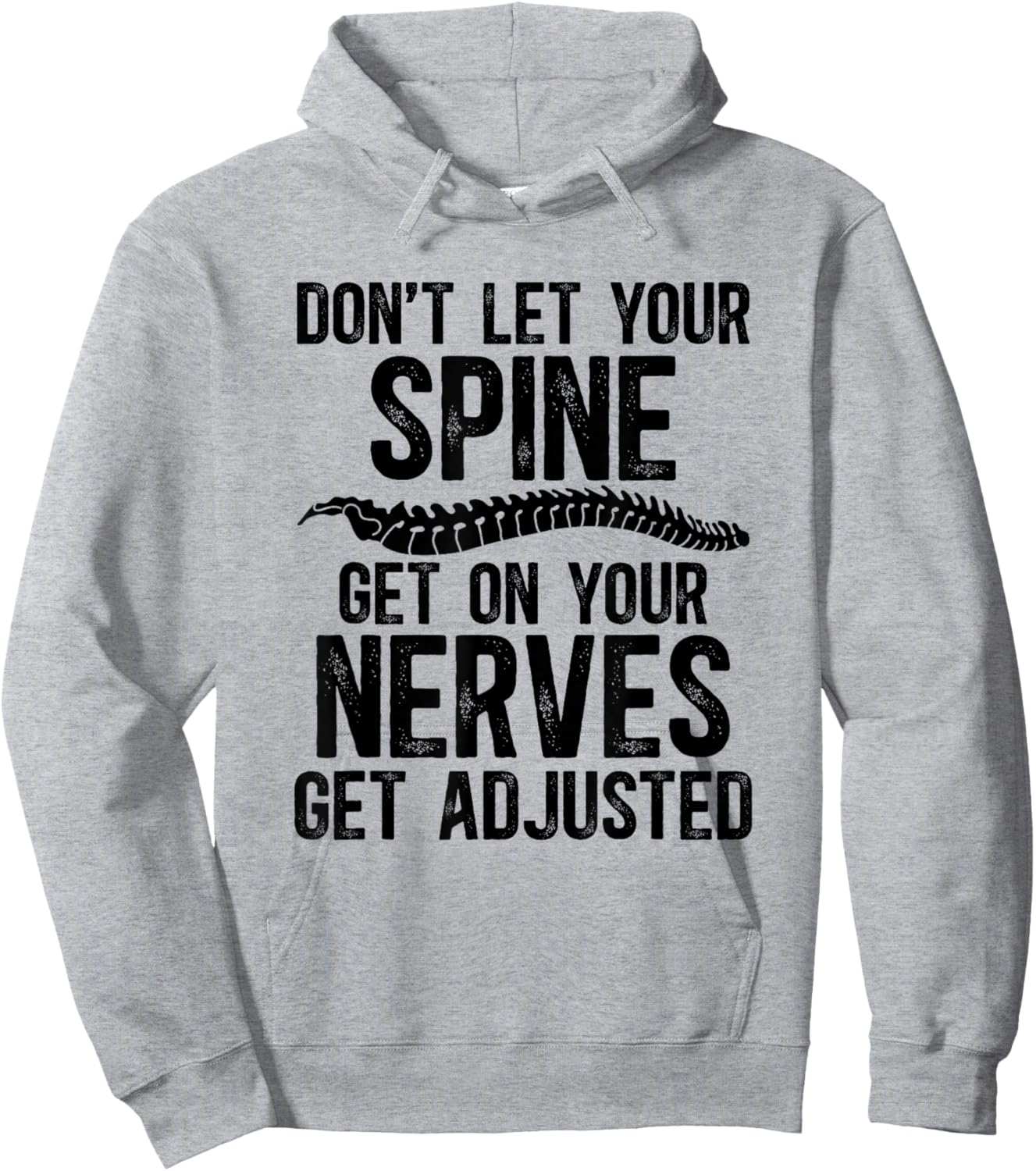 Get Adjusted Chiropractor Chiropractic Hoodie - Hoodie | Ash