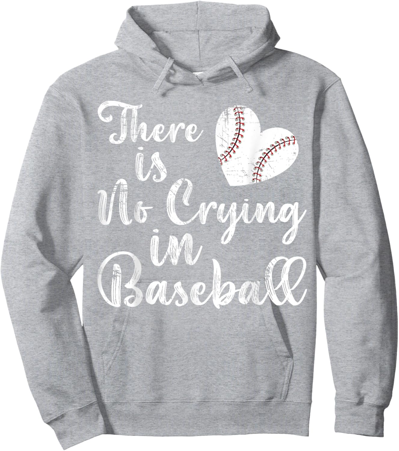 Cute There Is No Crying In Baseball Sister Toddler Funny Kid Hoodie - Hoodie | Ash
