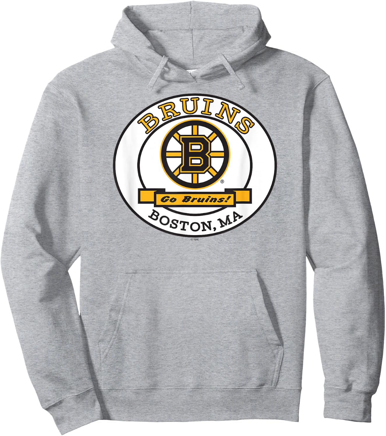 Boston Bruins Go Gray Officially Licensed Hoodie - Hoodie | Ash