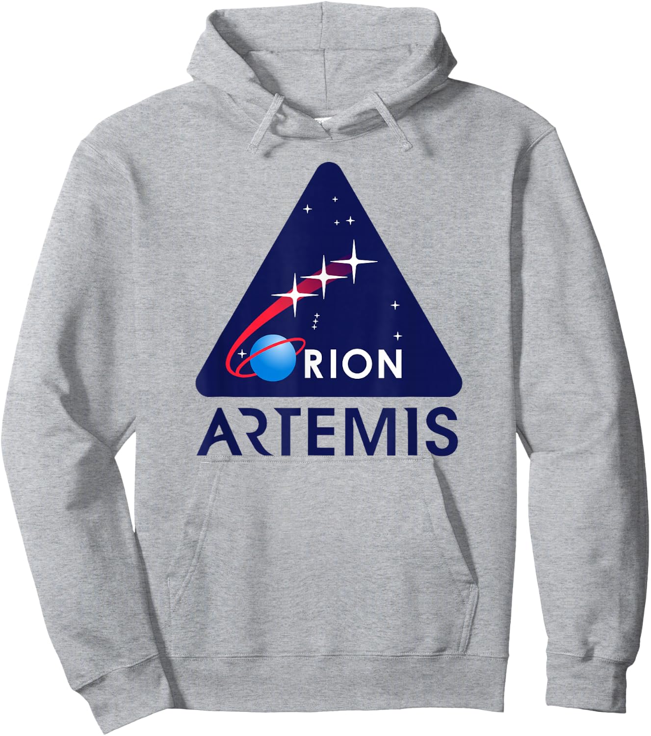 Artemis Mission 2 Astronaut Orion Patch Hoodie - Hoodie | Ash
