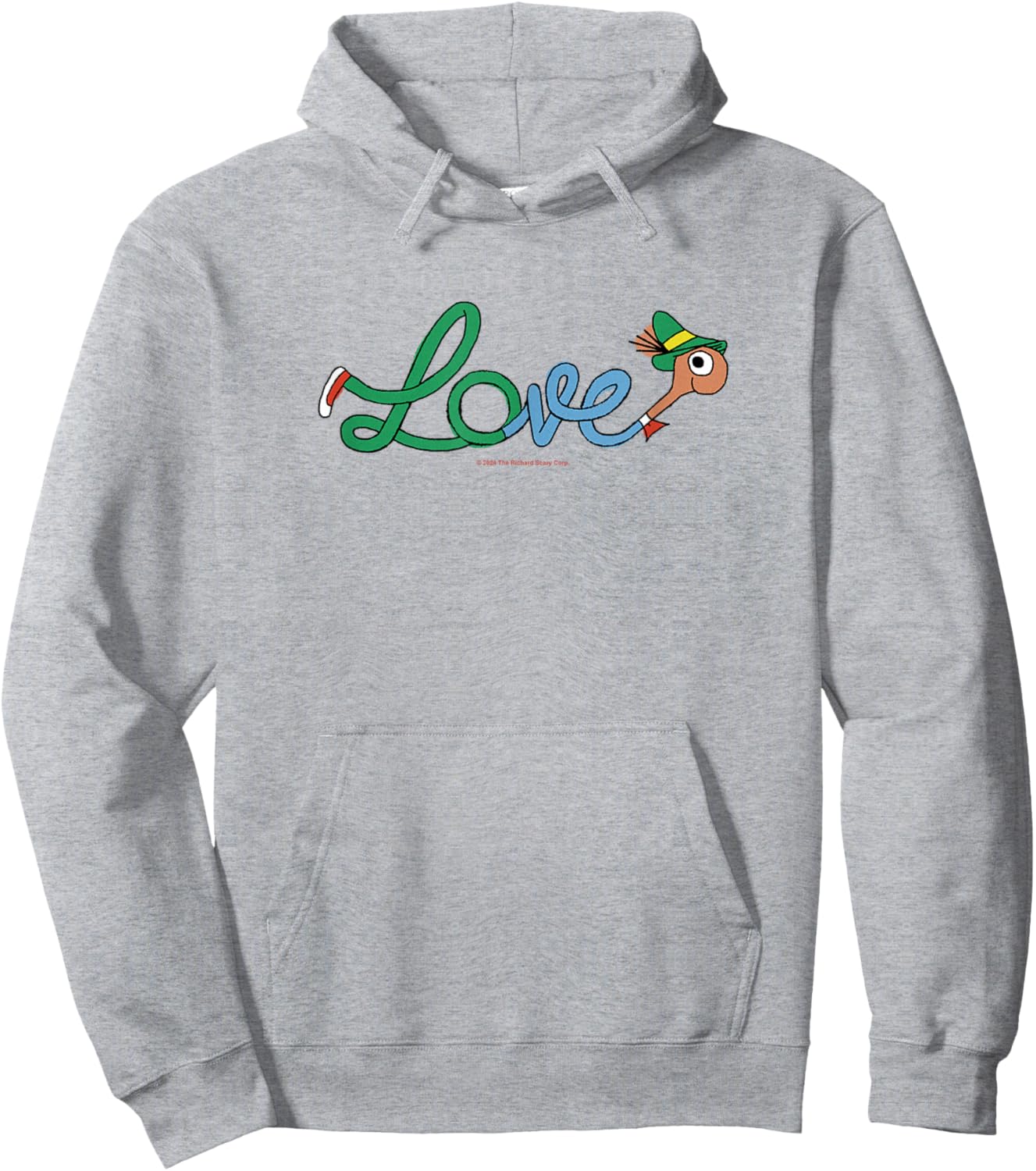 Richard Scarry Love Hoodie - Hoodie | Ash