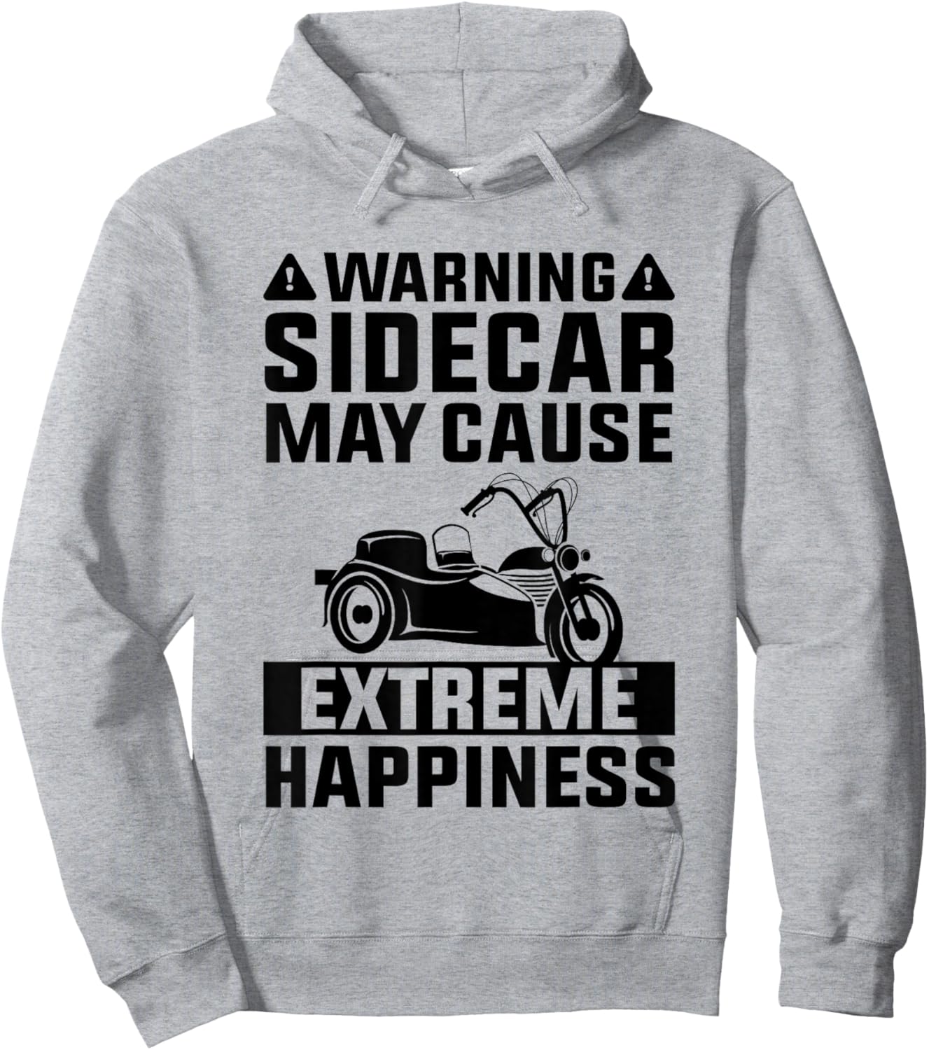 Sidecar Motorcycle Motorcyclist Bike Motorbike Sidecar Rider Hoodie - Hoodie | Ash