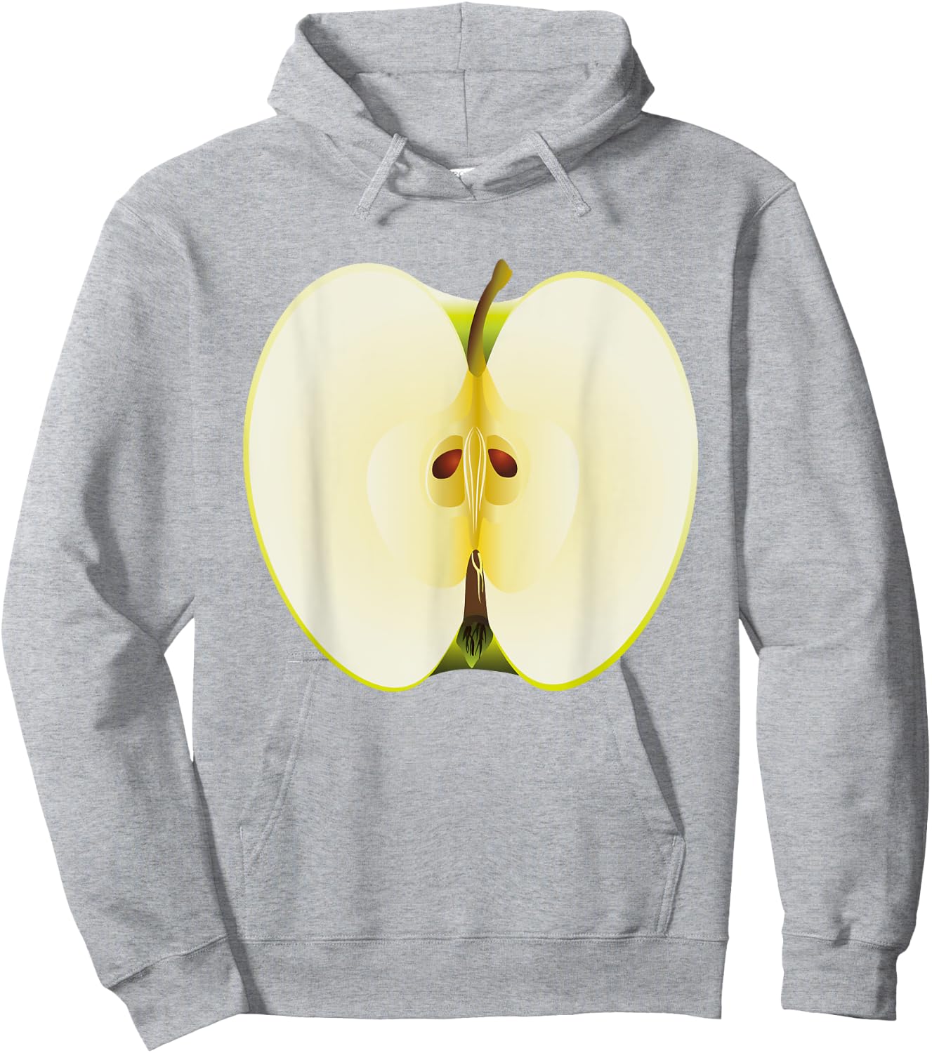 Green Apple Shirt Adult Men Women Kids Apple Costume Hoodie - Hoodie | Ash