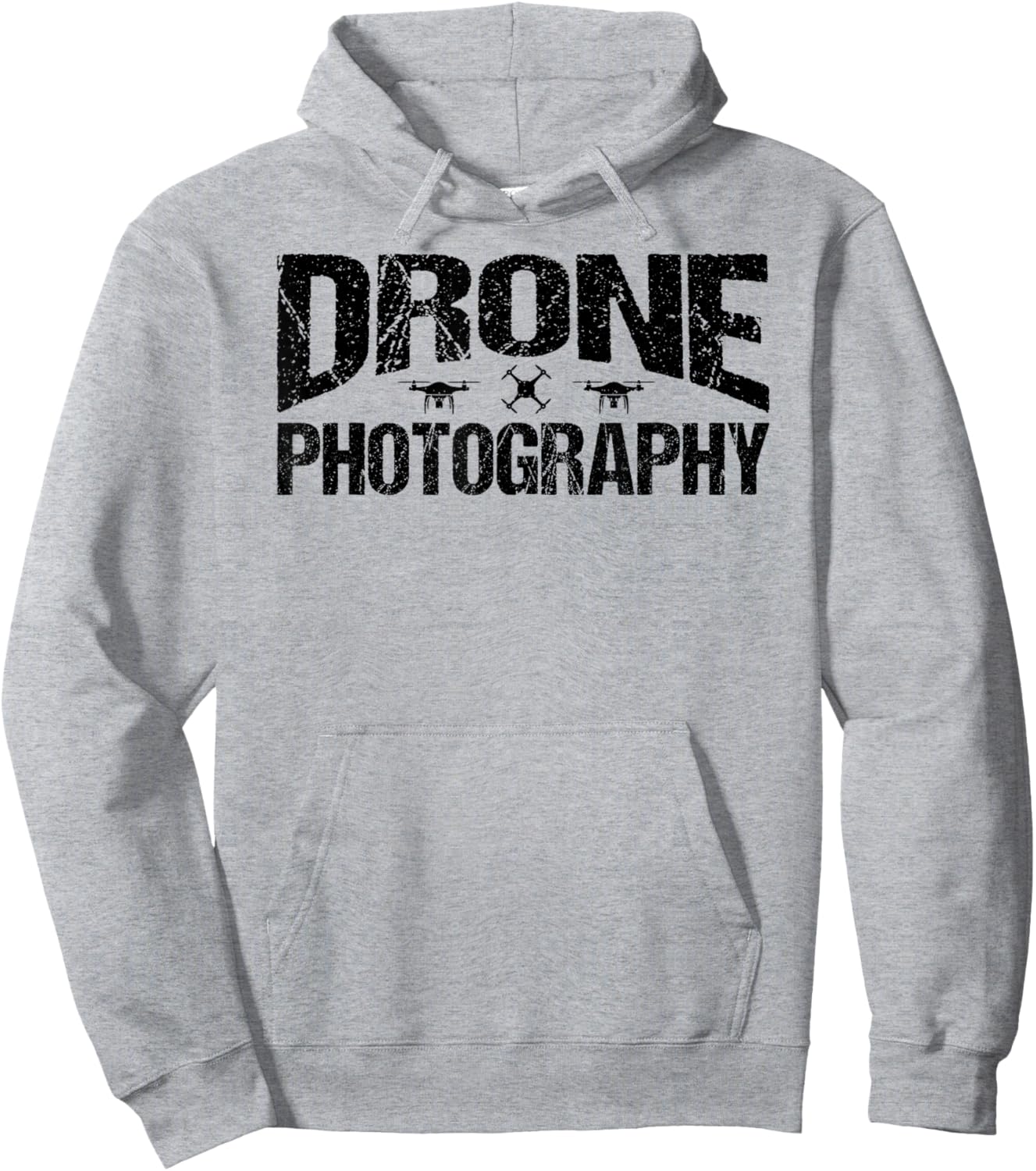 Drone Photography Aerial Hoodie - Hoodie | Ash