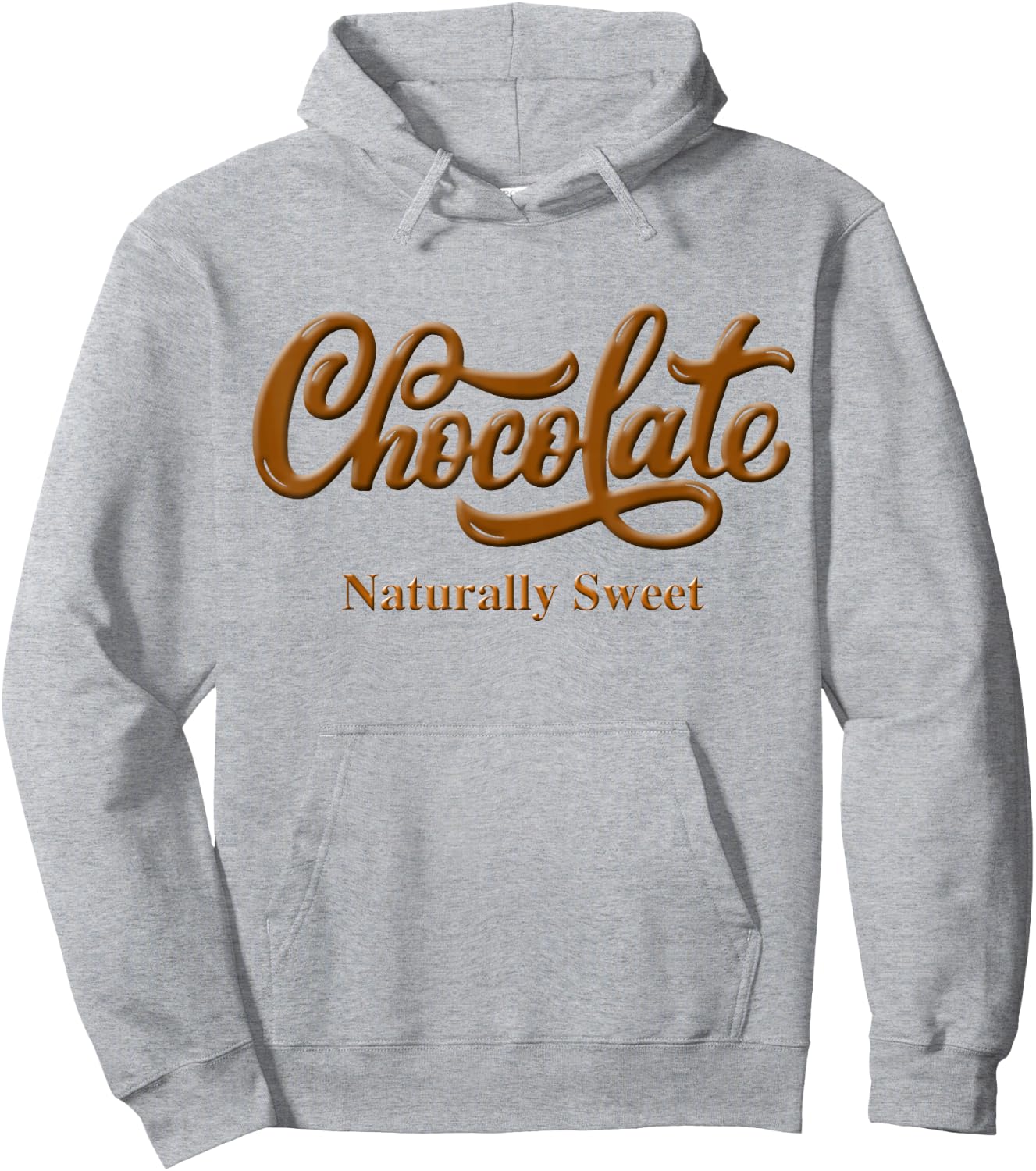 Chocolate Naturally Sweet Proud-Black Woman Hoodie - Hoodie | Ash