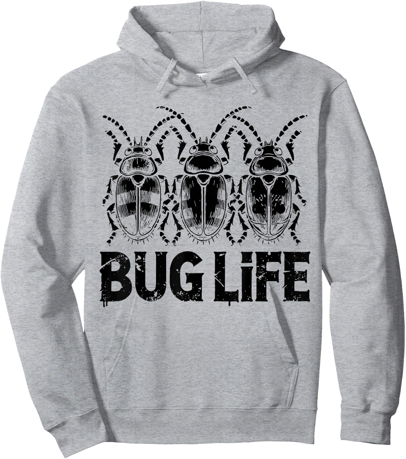 Bug life Great Bug Lover Brood Locust Birthday Design Hoodie - Hoodie | Ash
