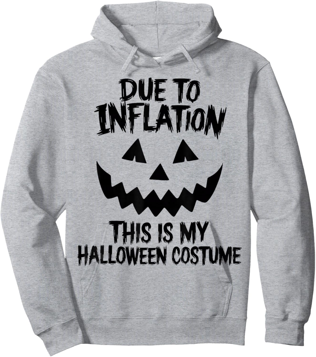 Stagflation Due To Inflation This Is My Halloween Costume Hoodie - Hoodie | Ash
