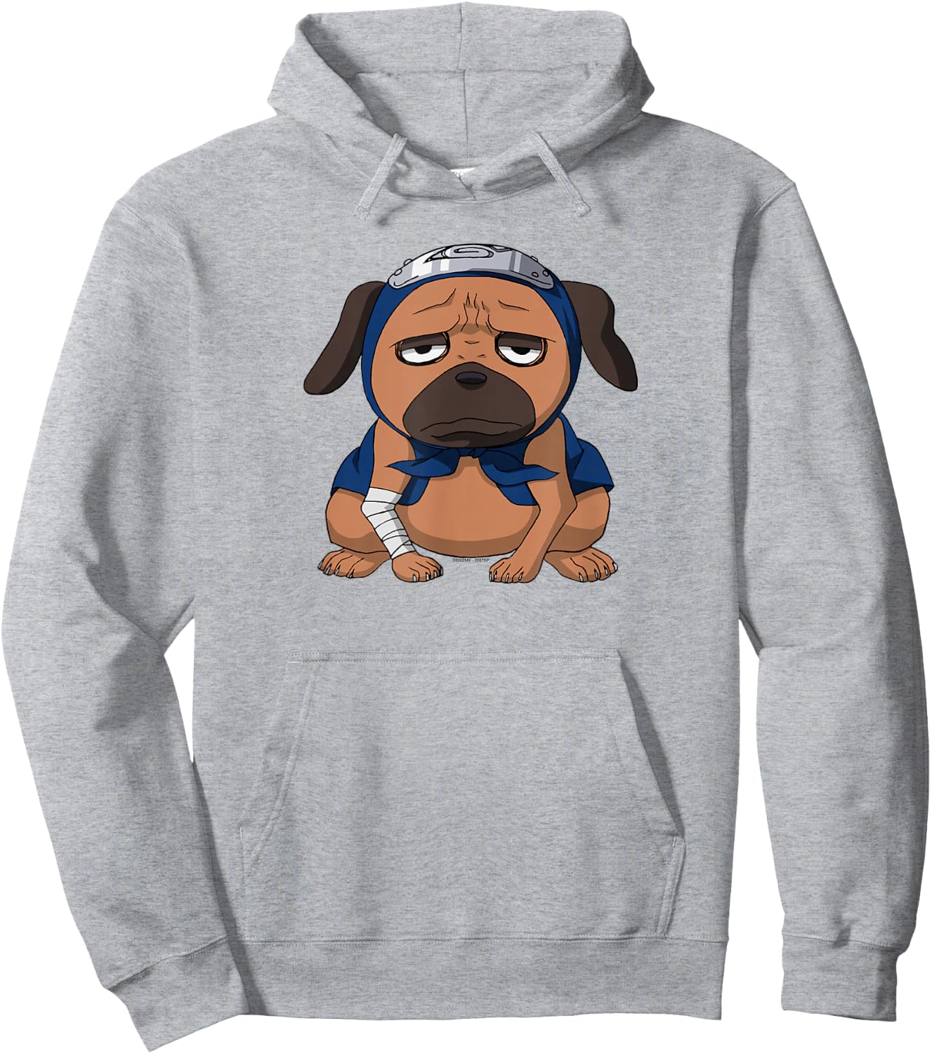 Naruto Shippuden Pakkun Ninja Hound Cute Dog Anime Hoodie - Hoodie | Ash