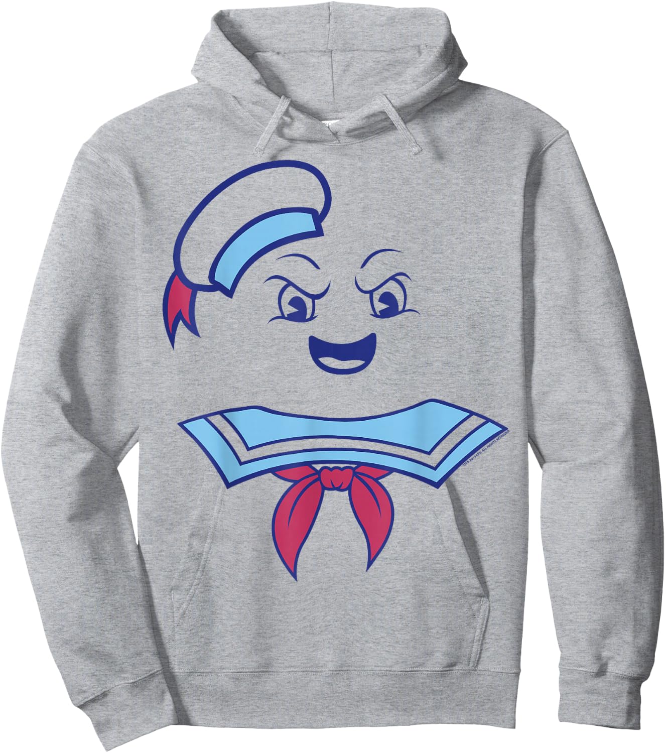 Ghostbusters Stay Puft Marshmallow Man Costume Hoodie - Hoodie | Ash