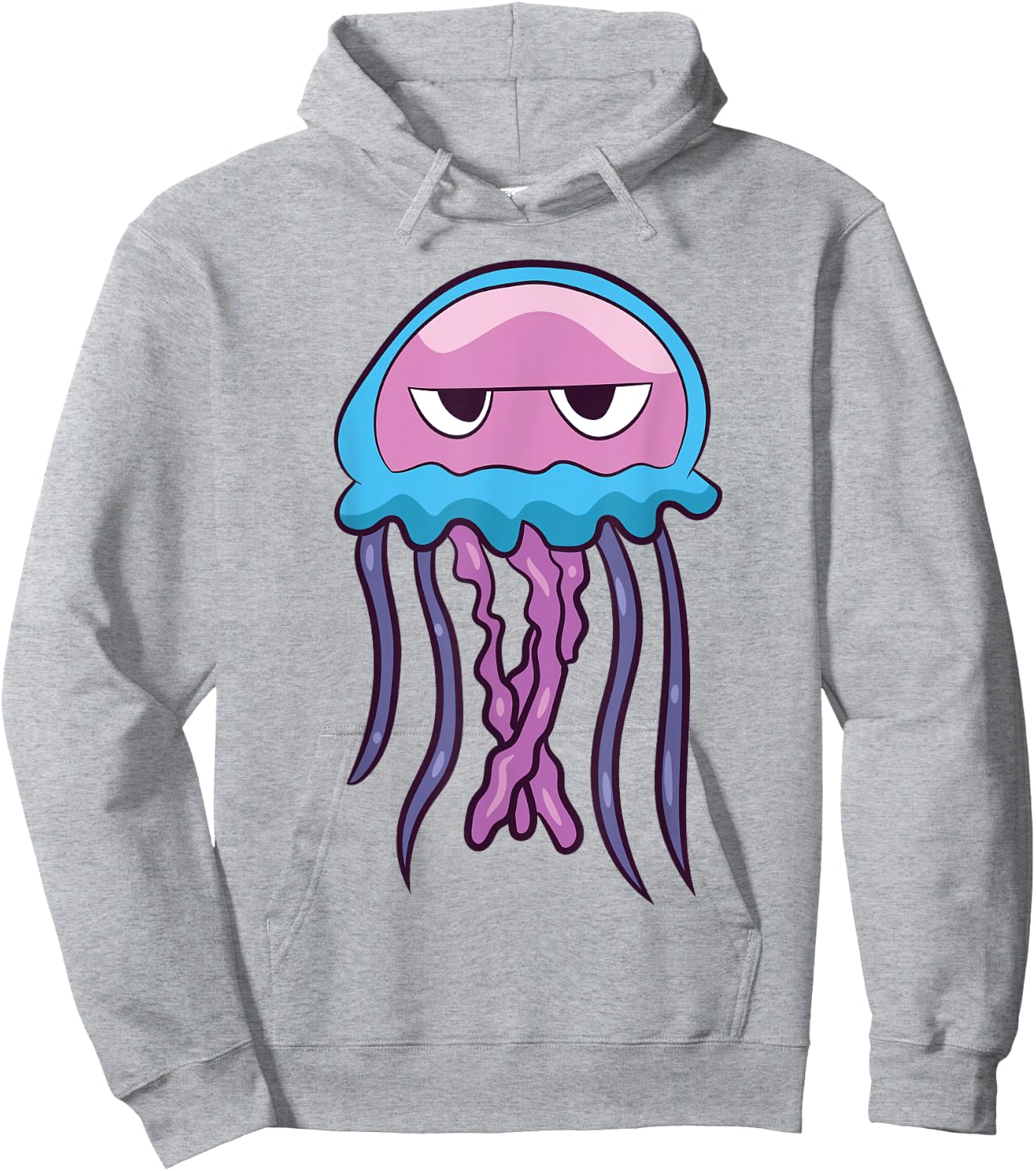 Funny Jellyfish Ocean Love Aquarium Jellyfish Hoodie - Hoodie | Ash
