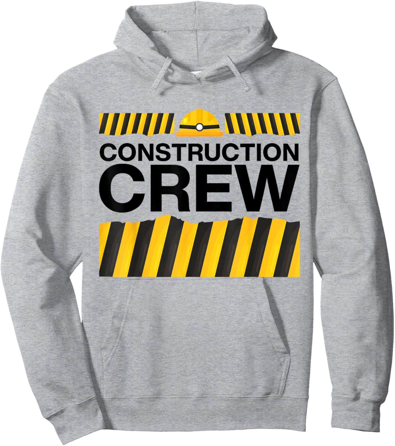 Construction Crew And Highway Worker Party Group Matching Hoodie - Hoodie | Ash