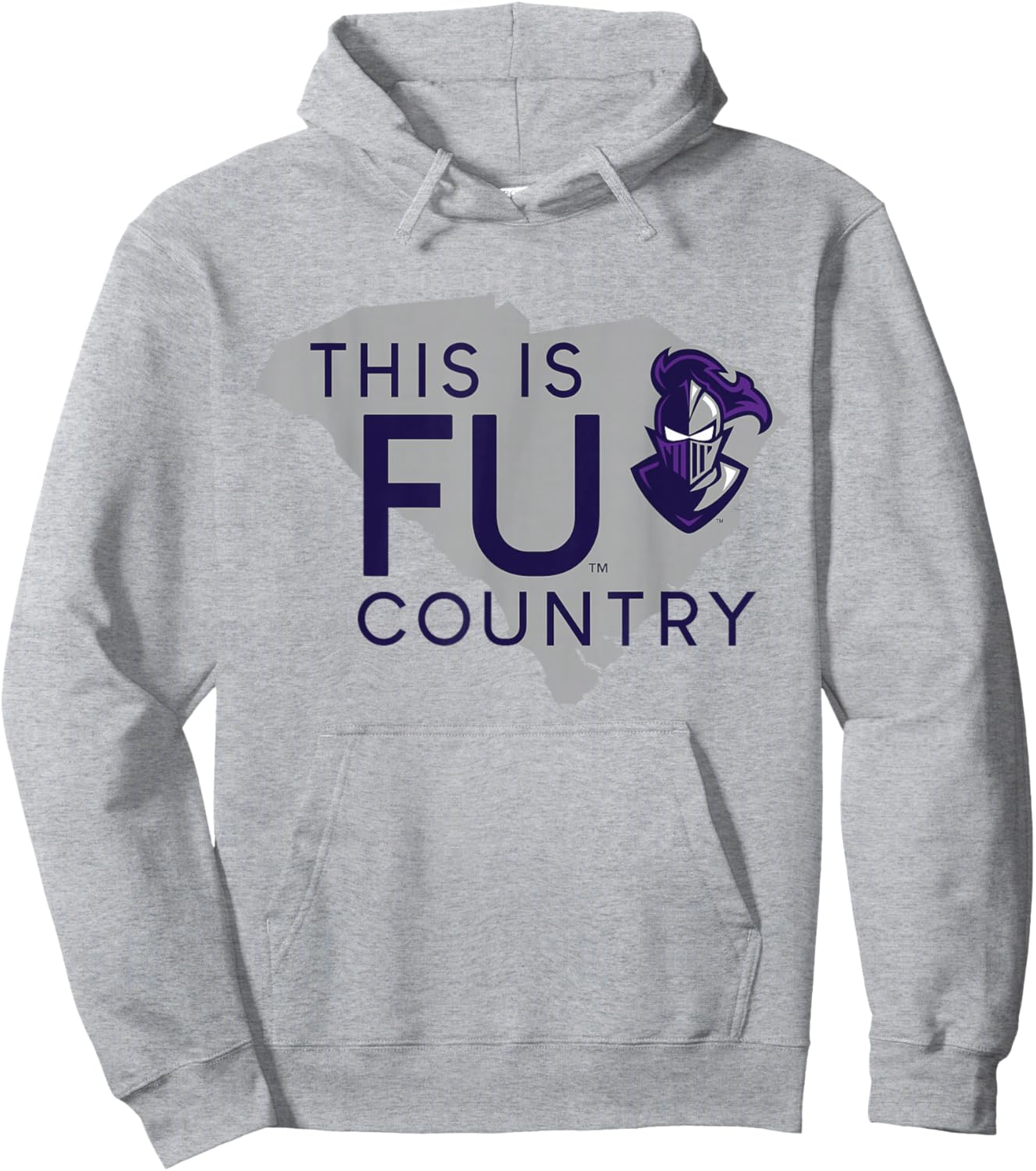 Furman Paladins | Official NCAA University Merch | FURCNTRY Hoodie - Hoodie | Ash