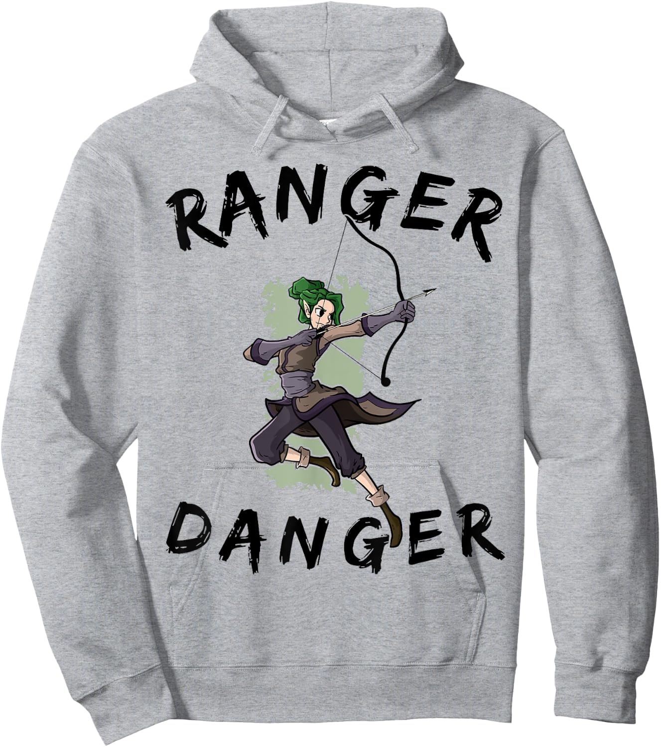 Ranger RPG Character Class Gift Hoodie - Hoodie | Ash