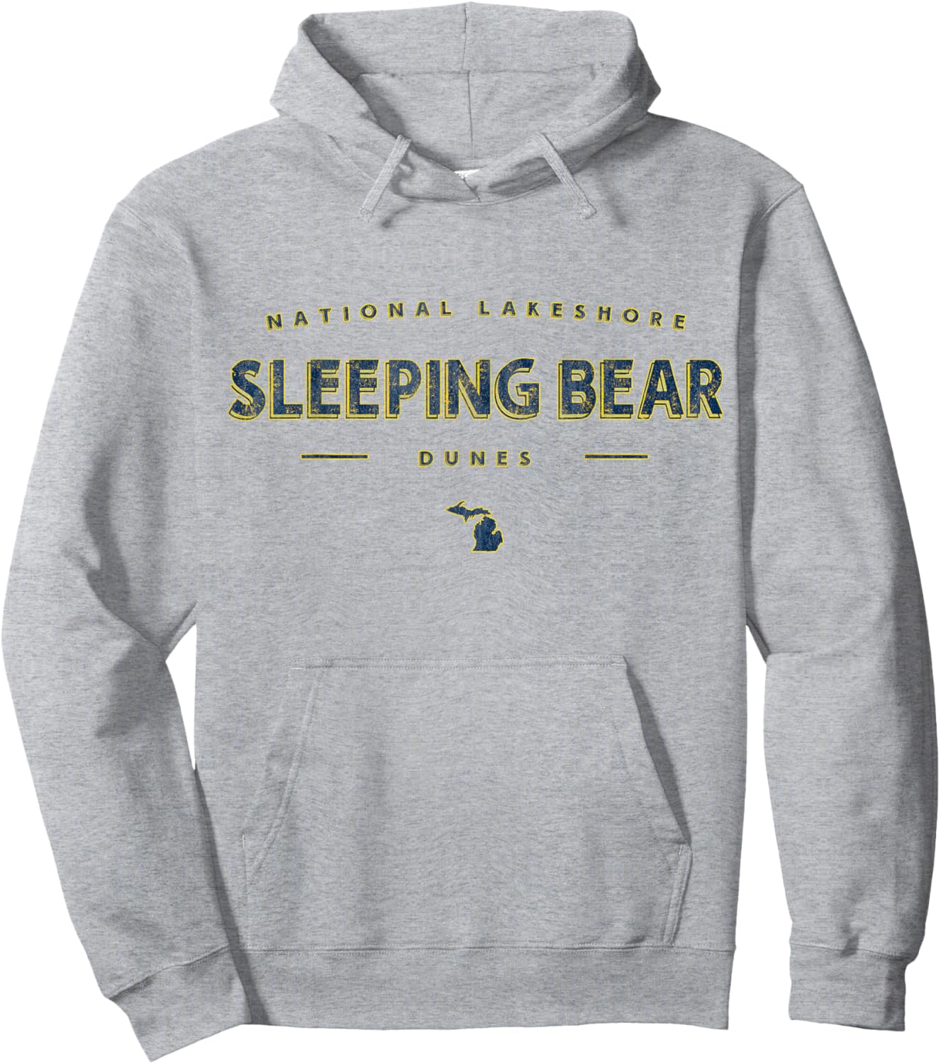Sleeping Bear Dunes National Lakeshore Michigan Hoodie - Hoodie | Ash