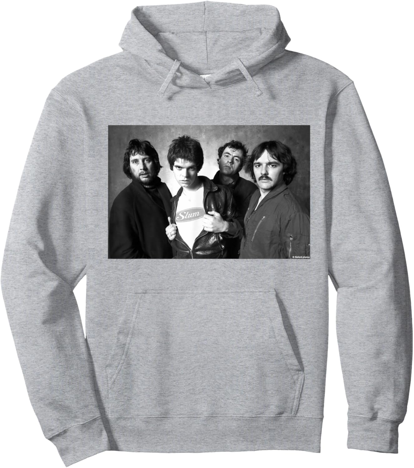 The Stranglers 1977 Band Portrait By Allan Ballard Hoodie - Hoodie | Ash