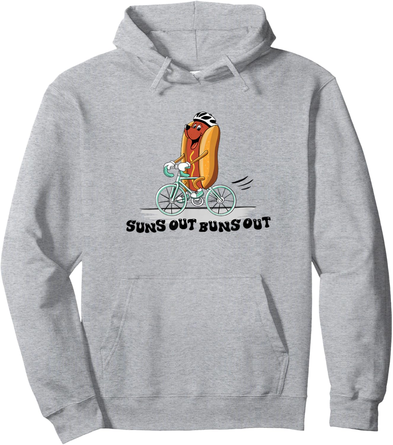 Suns Out, Buns Out Hoodie - Hoodie | Ash