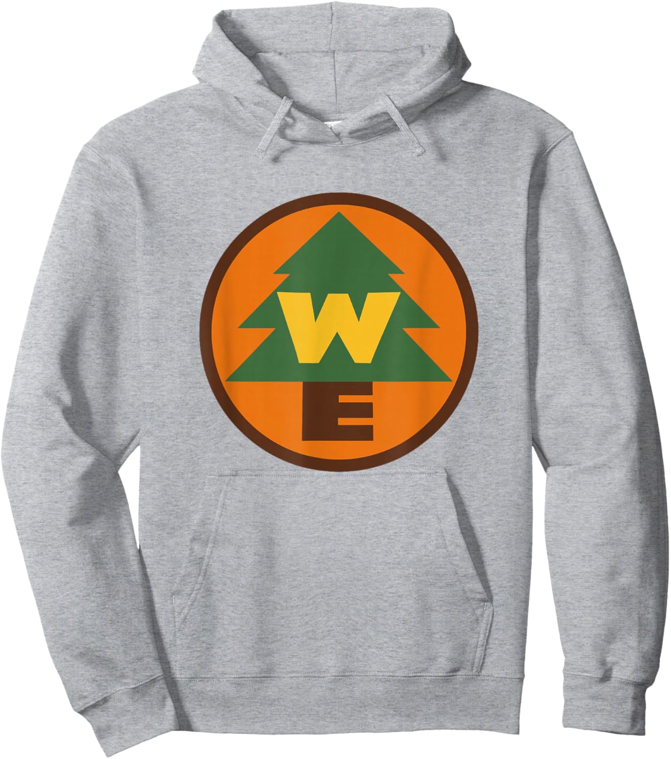 Disney Pixar Up Wilderness Explorer Big Chest Logo Hoodie - Hoodie | Ash