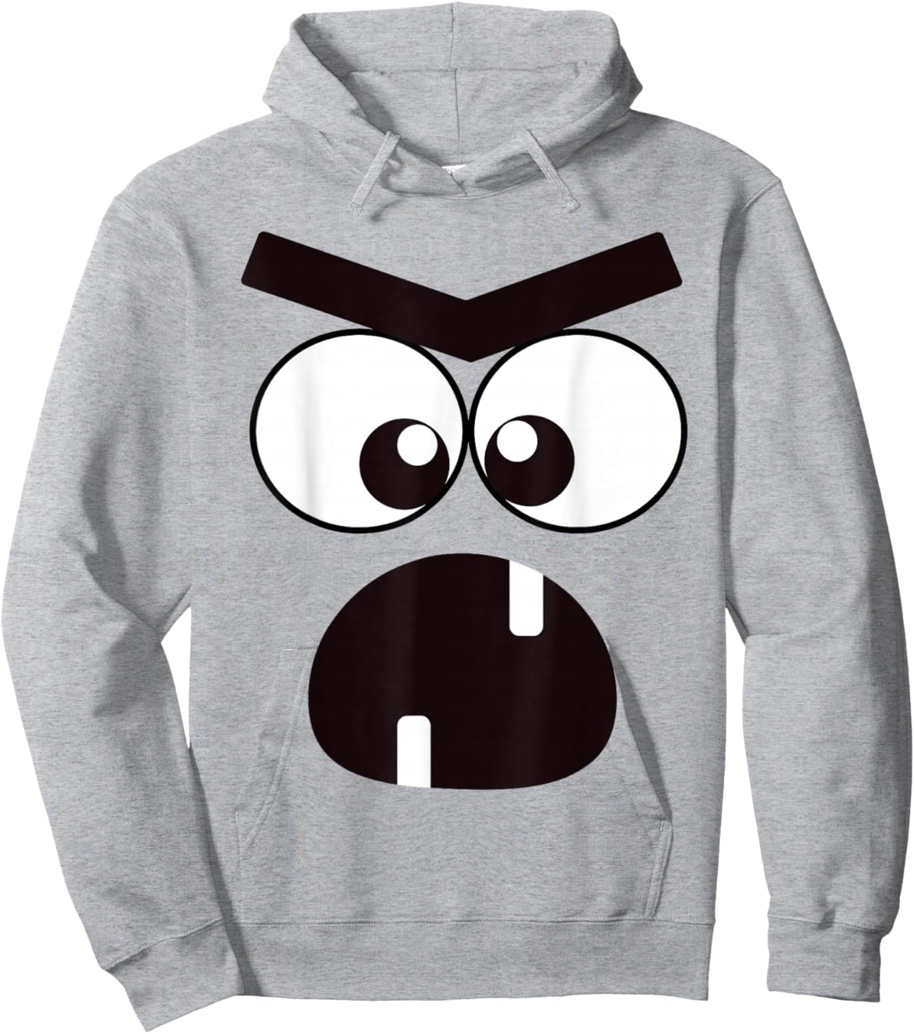Creepy Carrots Face Halloween costume Kids Hoodie - Hoodie | Ash