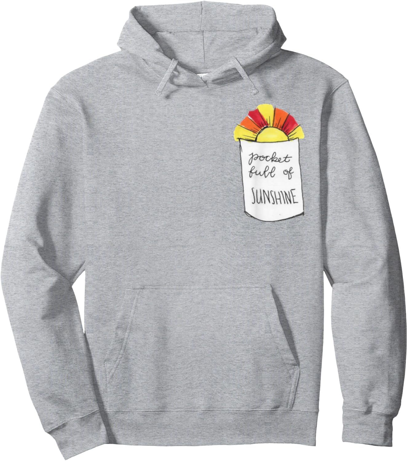 Pocket Full of Sunshine Hoodie - Hoodie | Ash