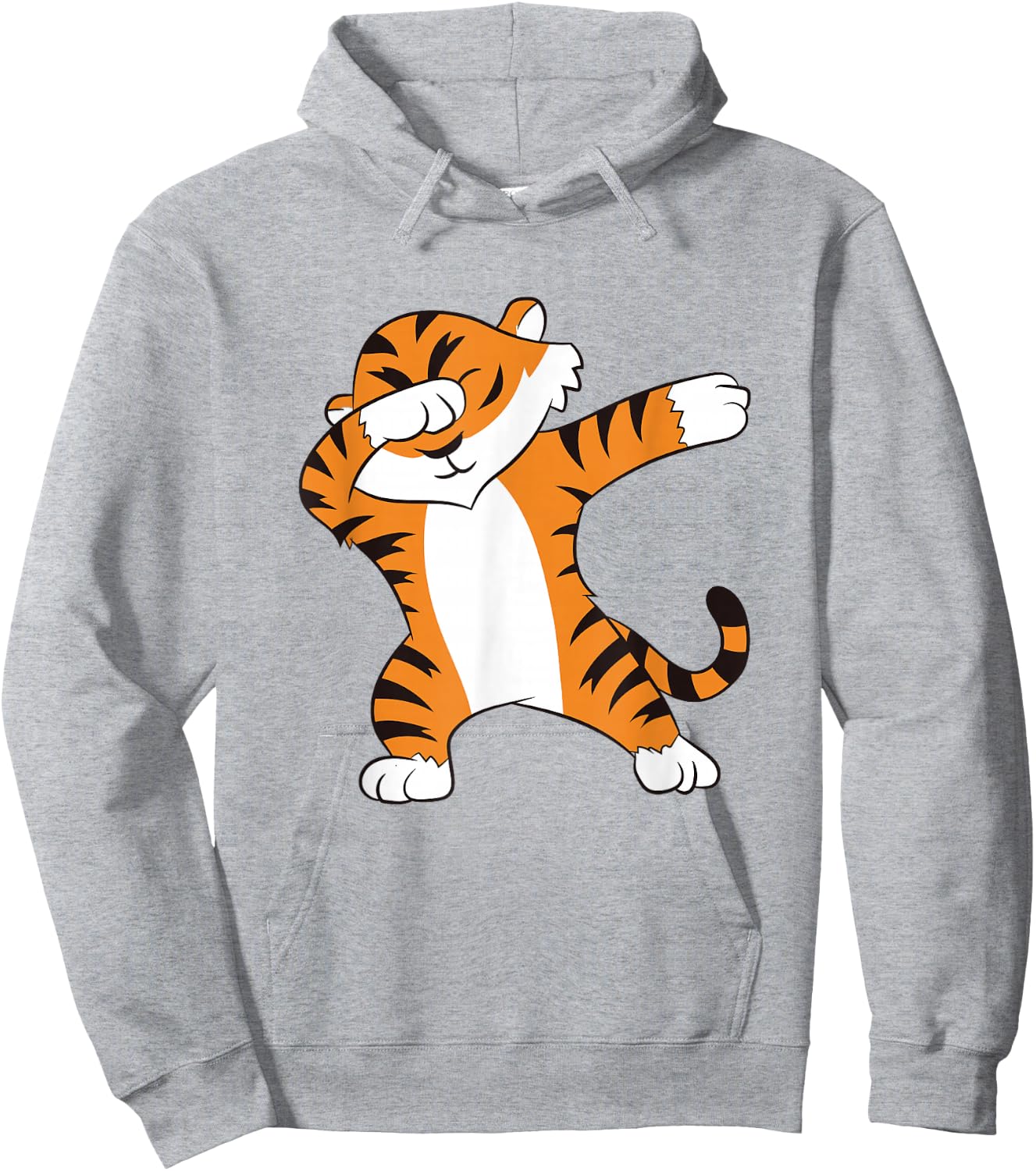 Tiger Dabbing Tiger Fan Tiger lover Dabbing Tiger Dab Hoodie - Hoodie | Ash