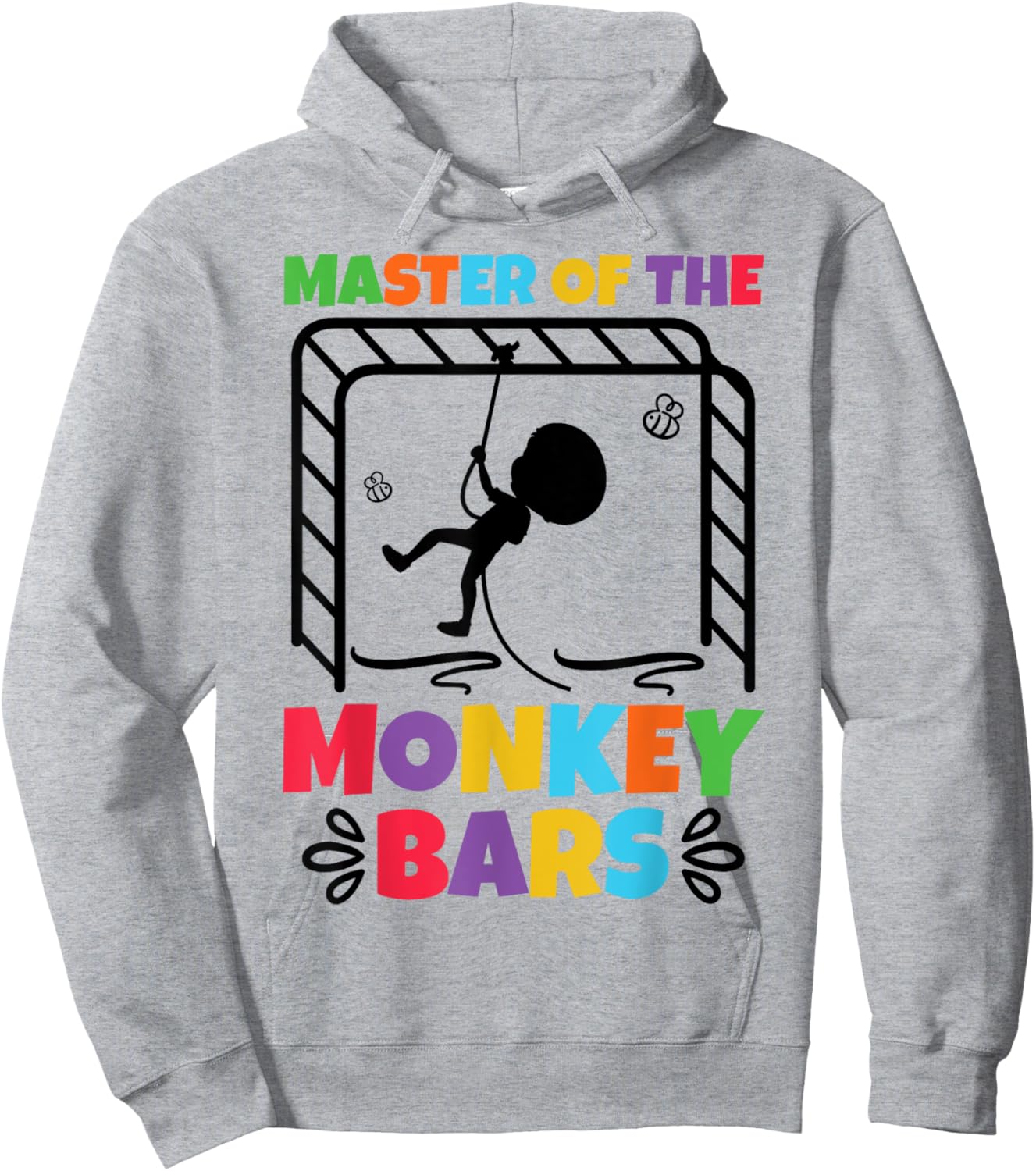 Master of the Monkey Bars Kids Play First Day of School Hoodie - Hoodie | Ash