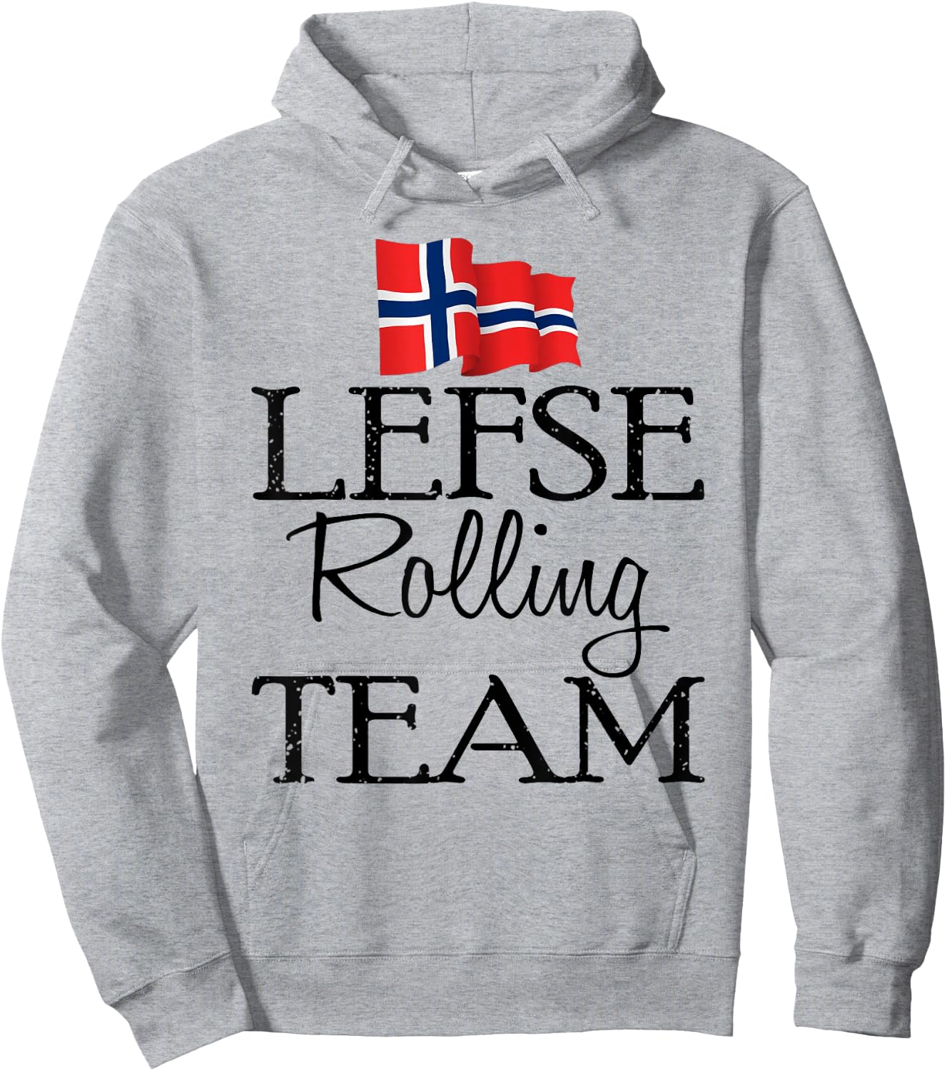 Ki Funny Lefse Rolling Team Christmas Costume Girl Hoodie - Hoodie | Ash