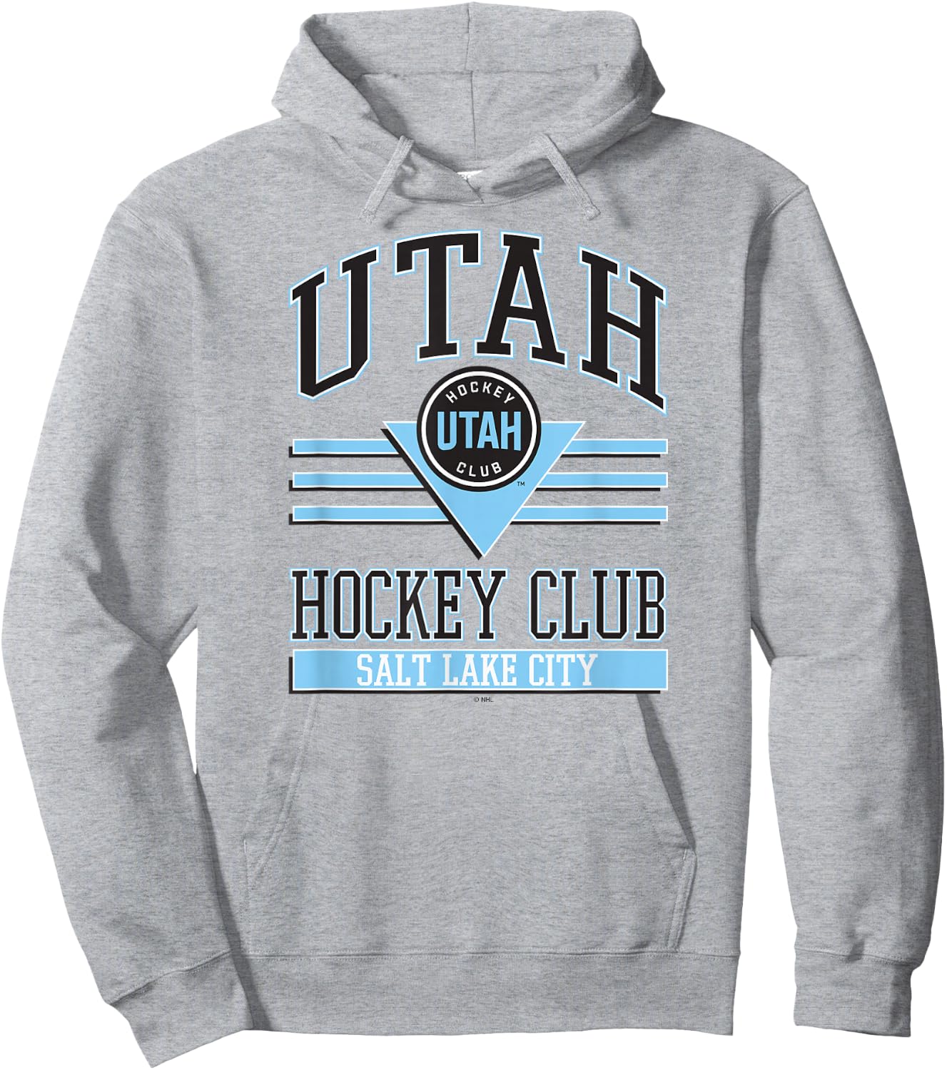 Utah Hockey Club Heather Gray Officially Licensed Hoodie - Hoodie | Ash