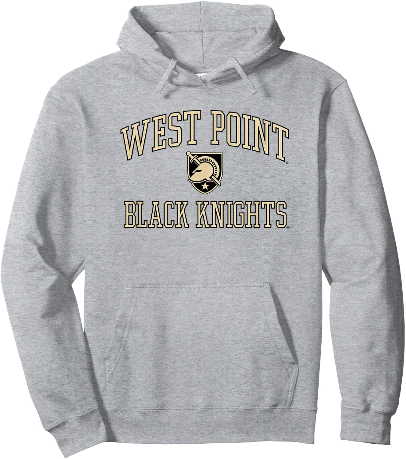 Army Black Knights West Point Icon Logo Officially Licensed Hoodie - Hoodie | Ash